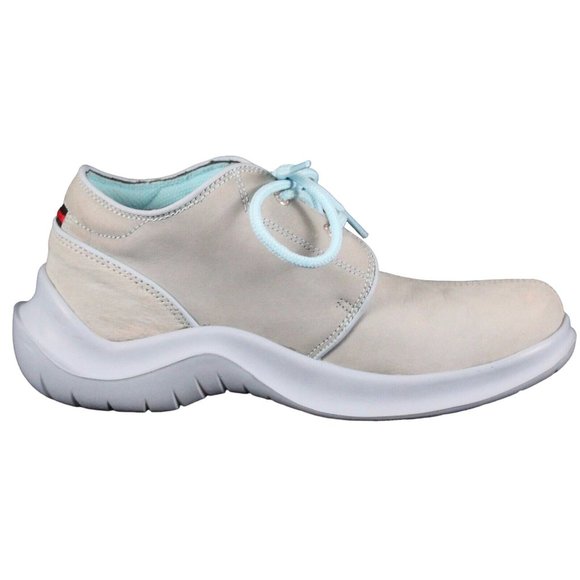 Fubu Marla 6M Blue Low Profile Ankle Suede Leather Lace Up Street Wear Shoe - Picture 8 of 12